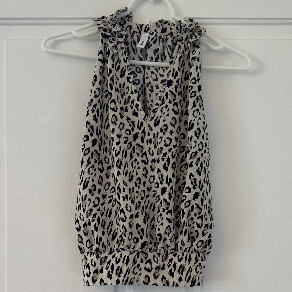 Glam Ruffle Tank Top